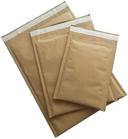 Bosses de sobres encoixinats de niu d'abella compostables Kraft (4)