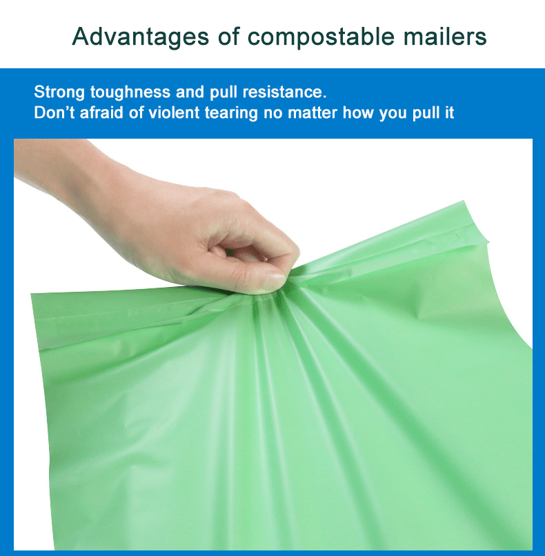 China 100% Biodegradable Shipping Bags Compostable Poly Mailers ...