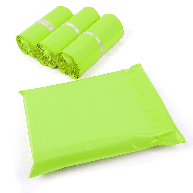 green poly mailer