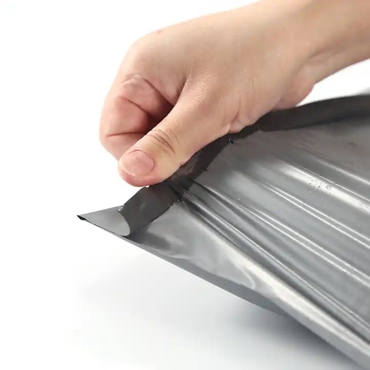 grey poly mailer