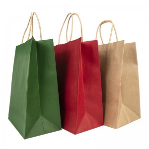 kraft paper gift bag