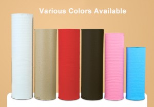 various colors wrapping paper